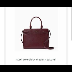 Kate spade Medium staci and wallet NWT